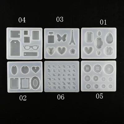 6 Designs Silicone Resin Mold  - Resin Art Alphabet recension och pris