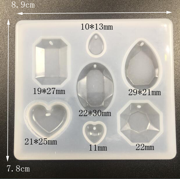 6 Designs Silicone Resin Mold  - Resin Art Alphabet recension och pris