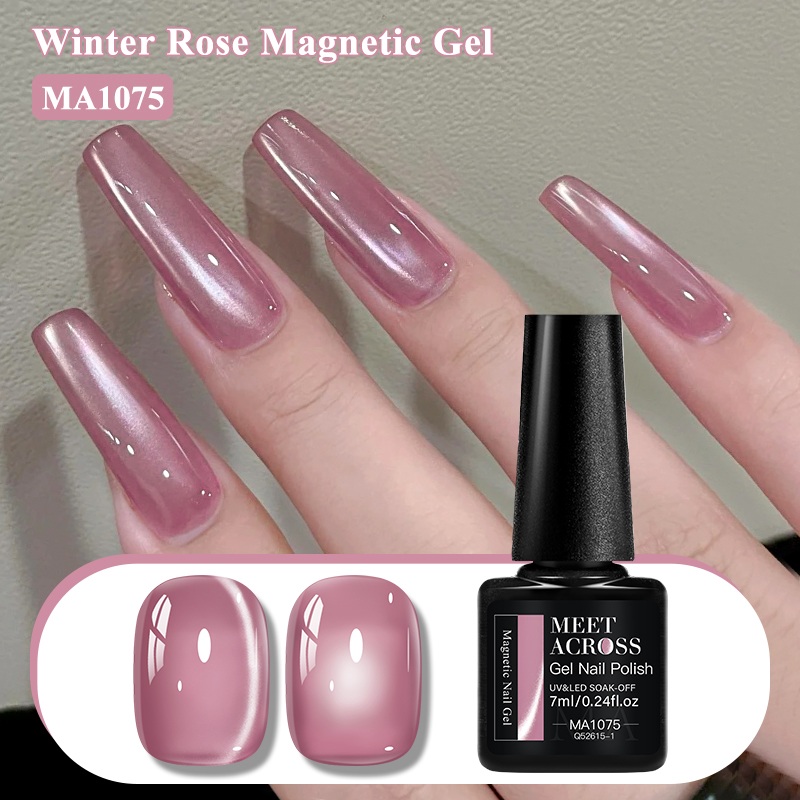 Pink Winter Rose Cat Magnetic  - Resin Art Rose recension och pris