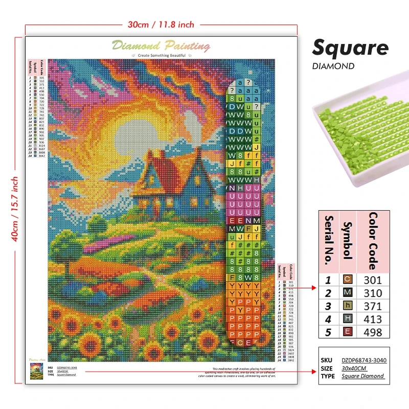 Diamond Painting Classic Japan - Resin Art Work recension och pris