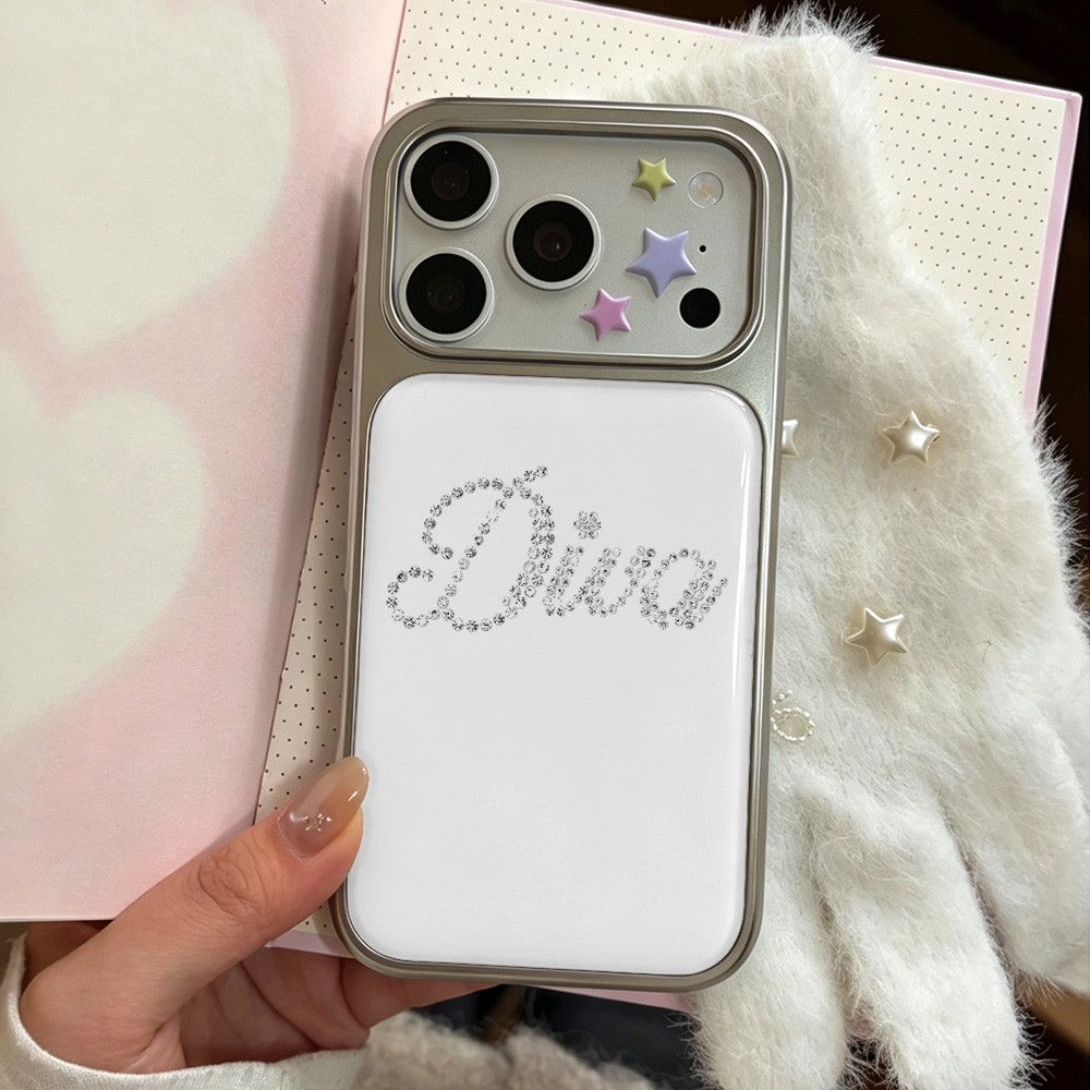 Diva Glitter Letter  Phone Cas - Resin Art Alphabet recension och pris
