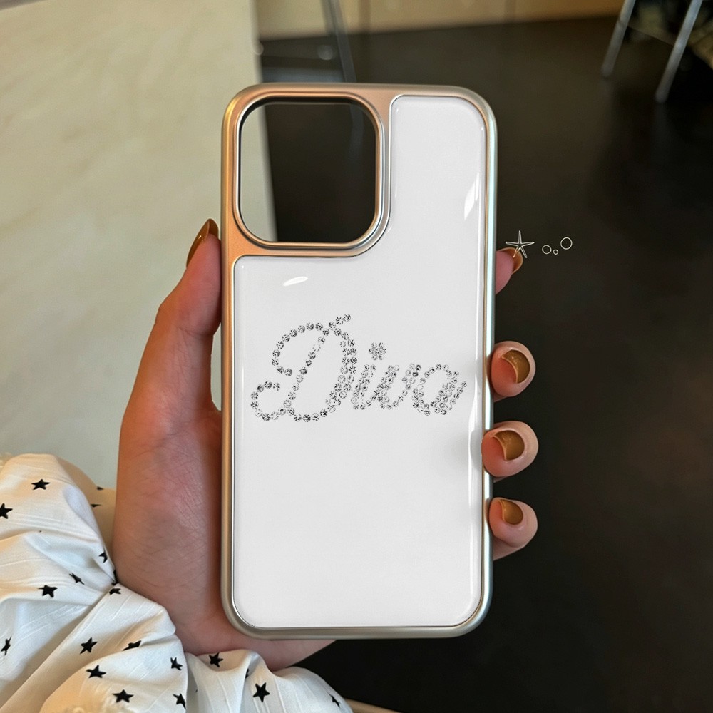 Diva Glitter Letter  Phone Cas - Resin Art Alphabet recension och pris