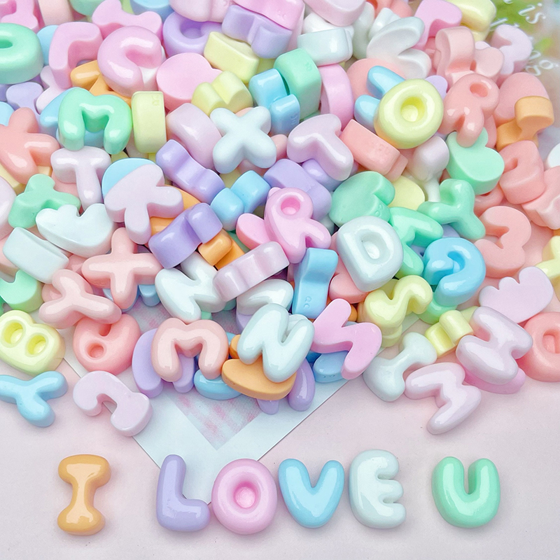 New20Pcs Mini Letters Mixed Re - Resin Art Alphabet recension och pris