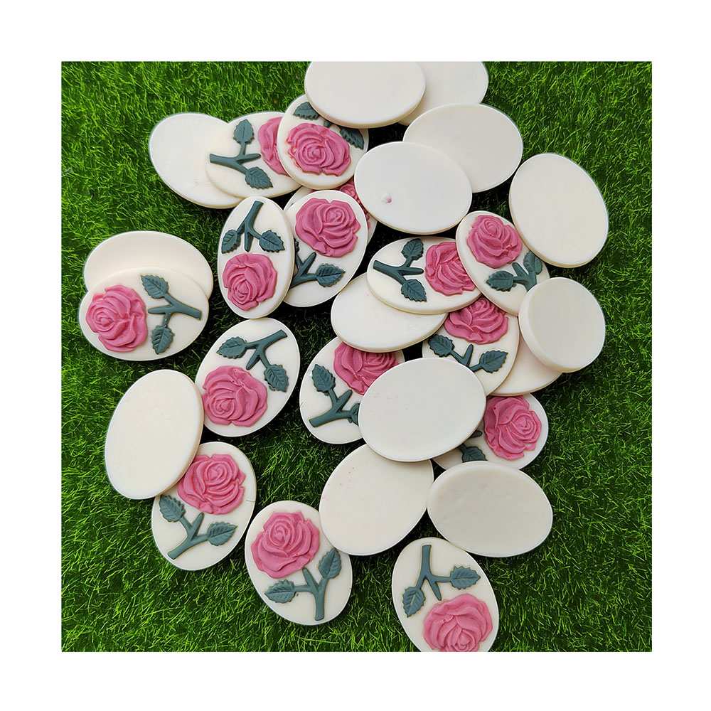 Oval Shape Flatback Resin Flow - Resin Art Alphabet recension och pris