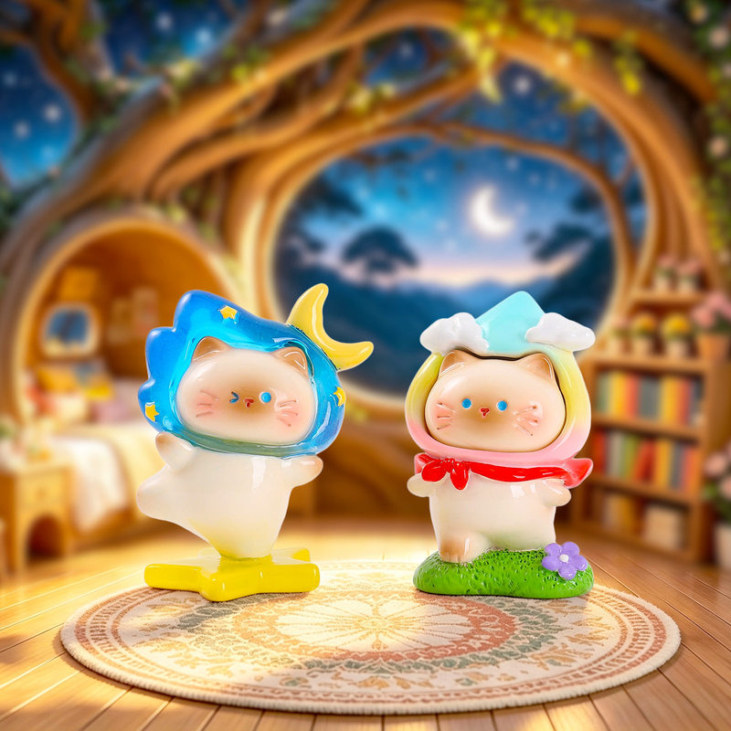 Cute Cat Weather Roaming littl - Resin Art Case recension och pris
